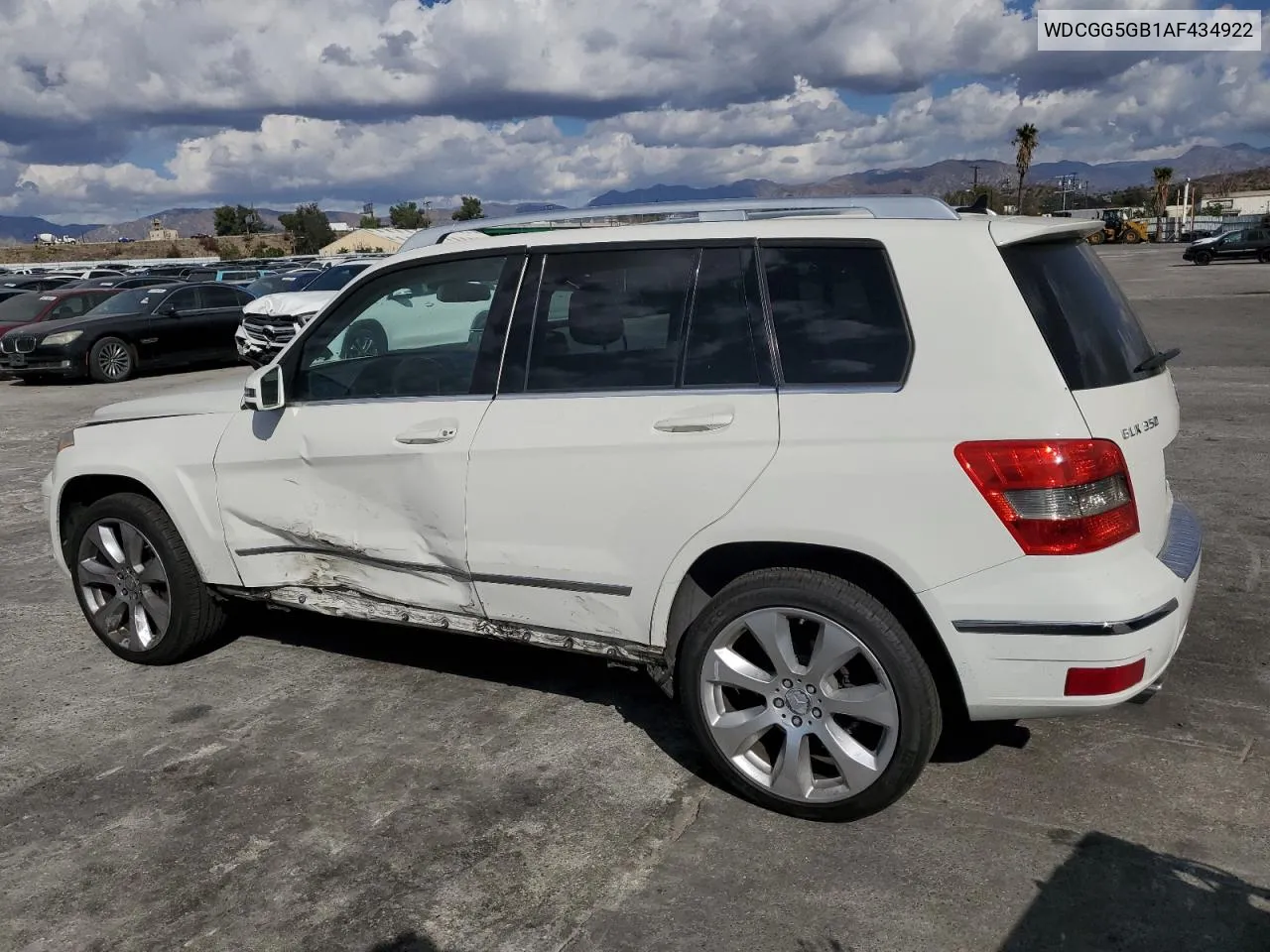 2010 Mercedes-Benz Glk 350 VIN: WDCGG5GB1AF434922 Lot: 80060894