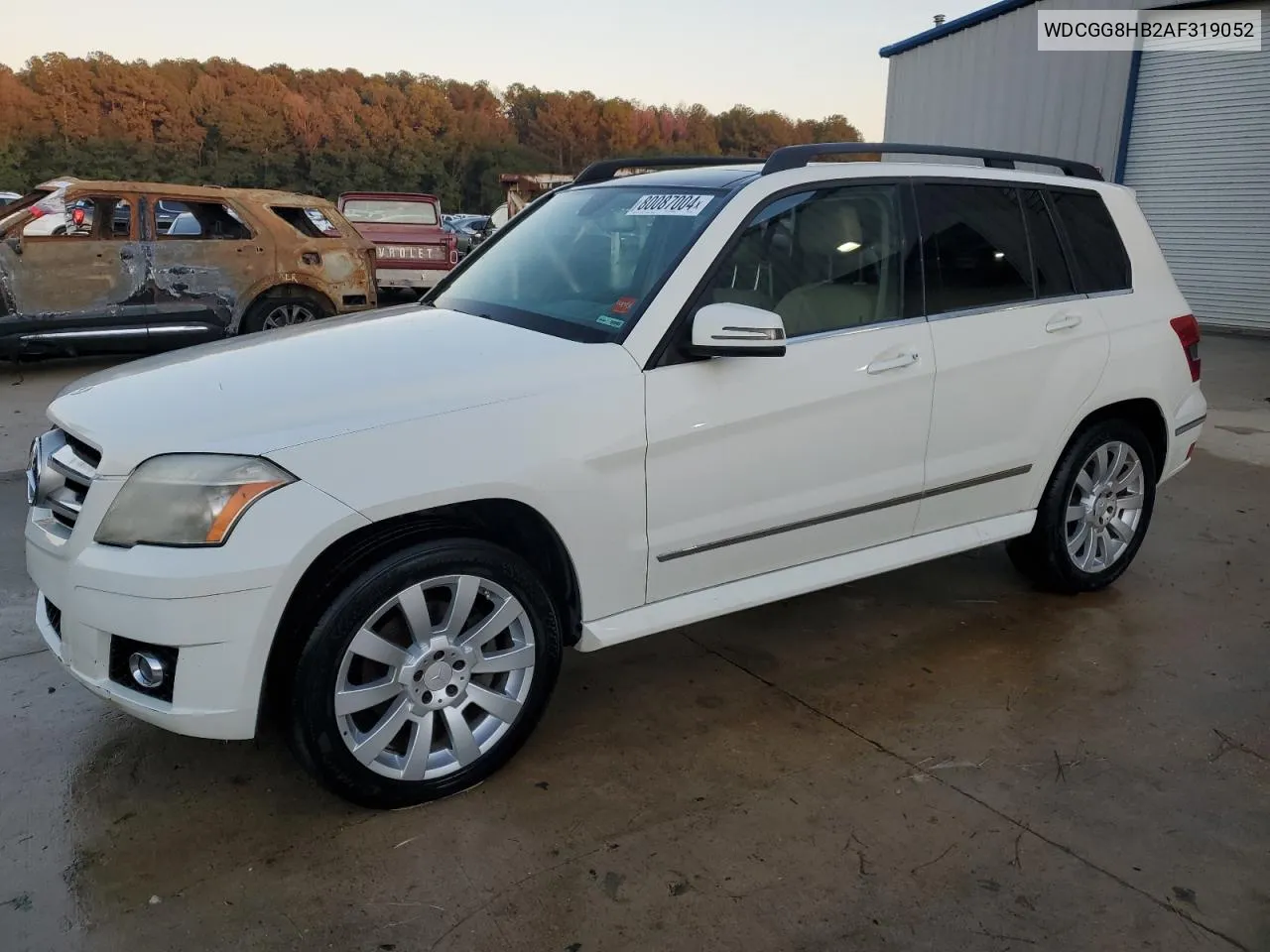 2010 Mercedes-Benz Glk 350 4Matic VIN: WDCGG8HB2AF319052 Lot: 80087004