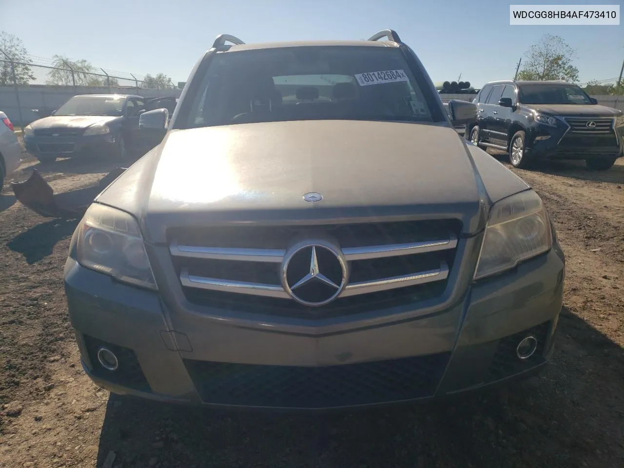 2010 Mercedes-Benz Glk 350 4Matic VIN: WDCGG8HB4AF473410 Lot: 80142684