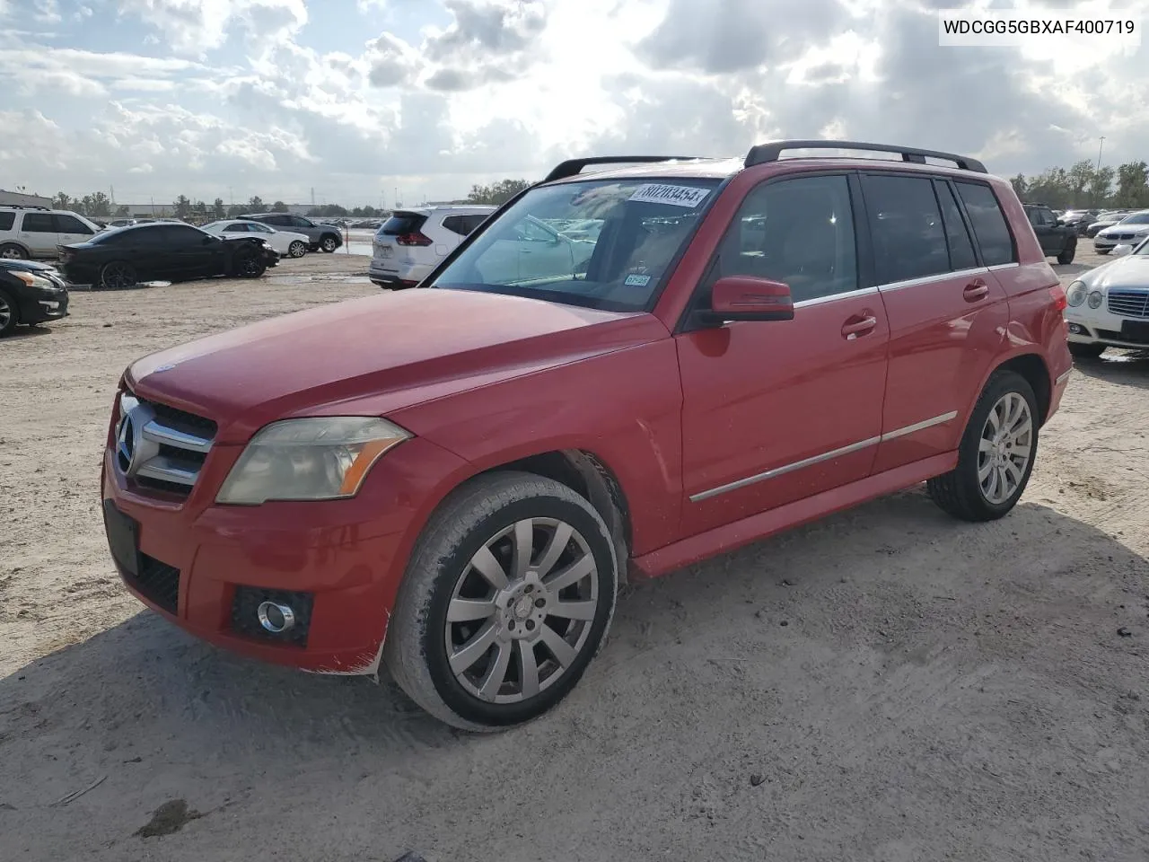 2010 Mercedes-Benz Glk 350 VIN: WDCGG5GBXAF400719 Lot: 80203454