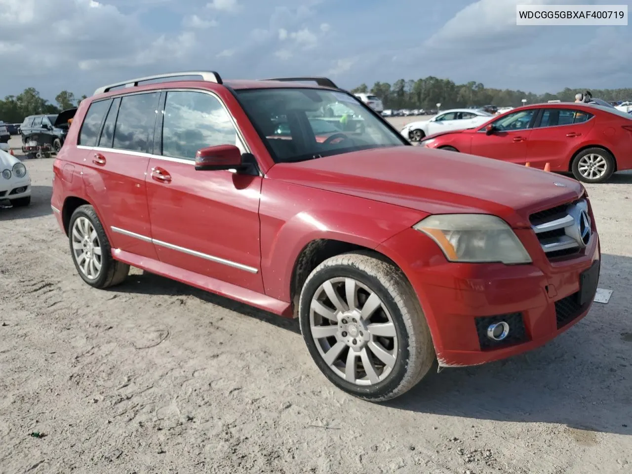 2010 Mercedes-Benz Glk 350 VIN: WDCGG5GBXAF400719 Lot: 80203454