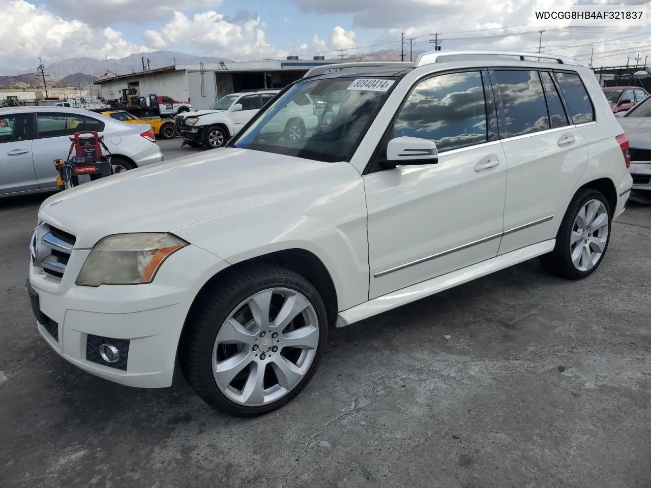 2010 Mercedes-Benz Glk 350 4Matic VIN: WDCGG8HB4AF321837 Lot: 80840414