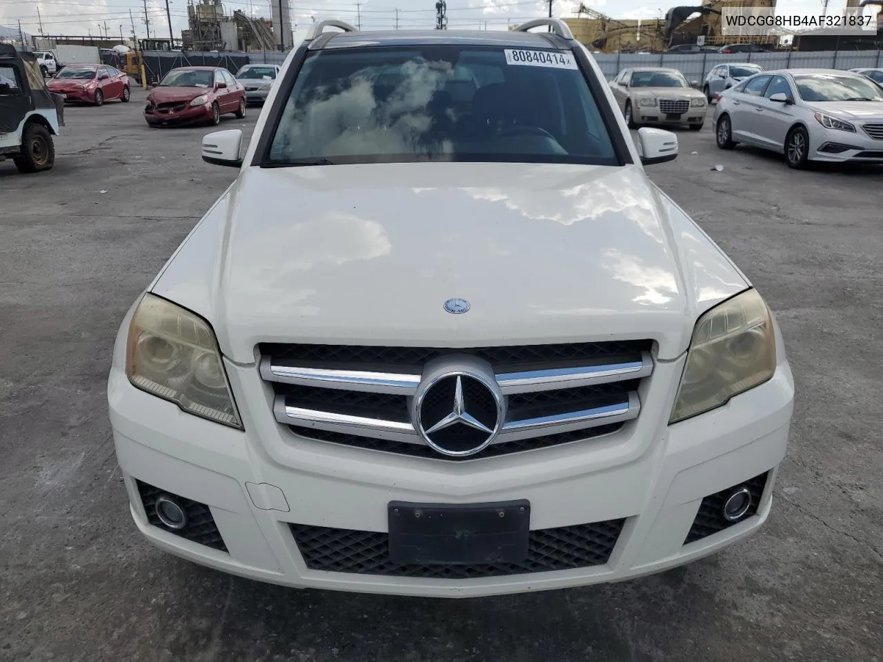 2010 Mercedes-Benz Glk 350 4Matic VIN: WDCGG8HB4AF321837 Lot: 80840414