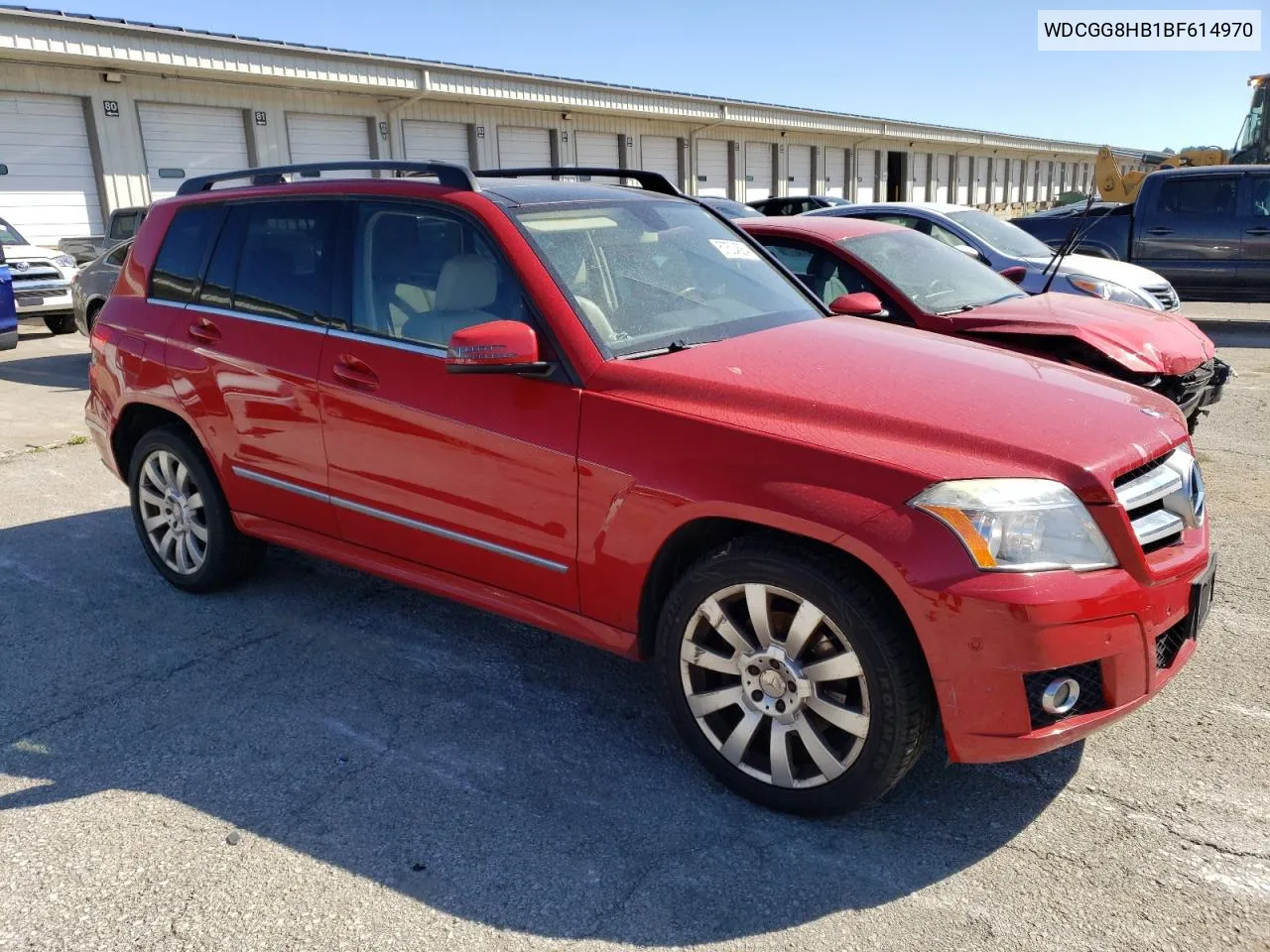 2011 Mercedes-Benz Glk 350 4Matic VIN: WDCGG8HB1BF614970 Lot: 57534584