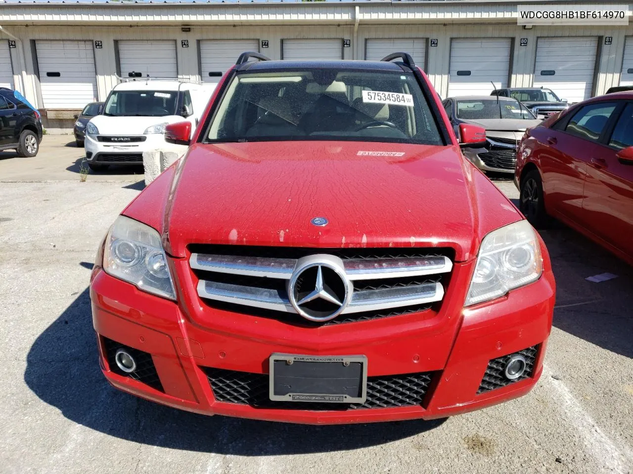 2011 Mercedes-Benz Glk 350 4Matic VIN: WDCGG8HB1BF614970 Lot: 57534584