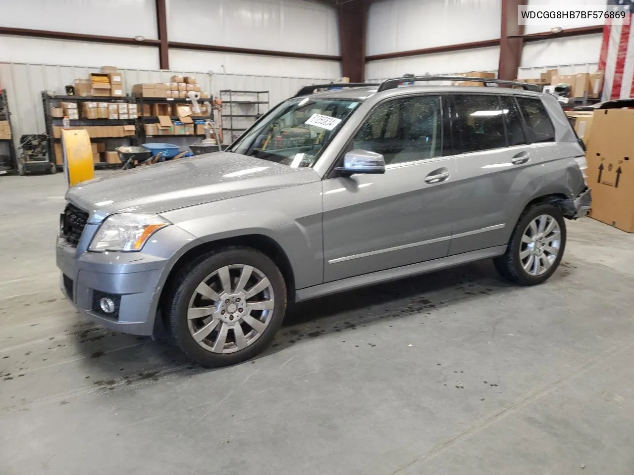 2011 Mercedes-Benz Glk 350 4Matic VIN: WDCGG8HB7BF576869 Lot: 61255834