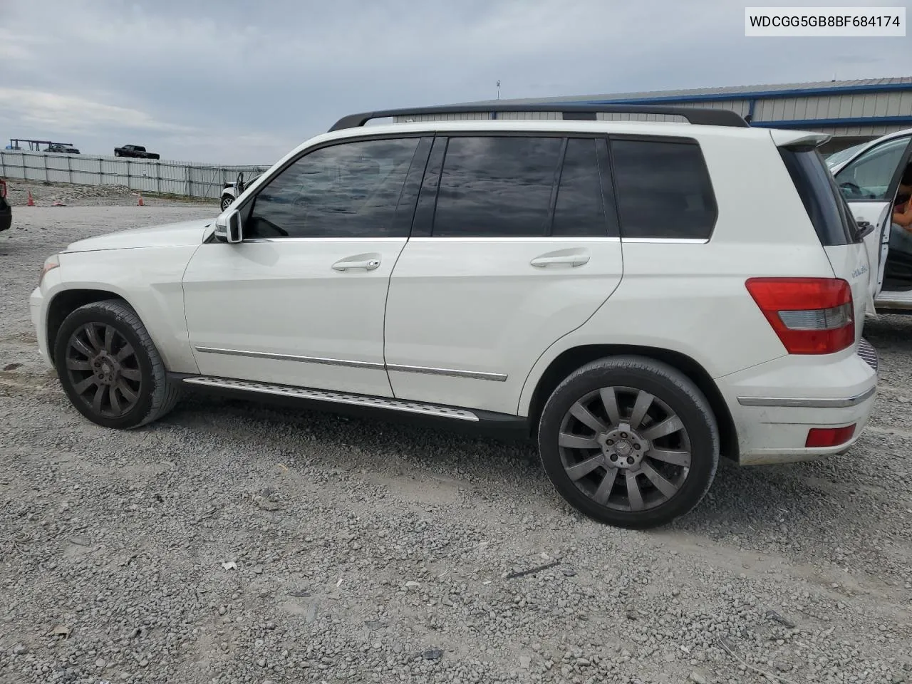 2011 Mercedes-Benz Glk 350 VIN: WDCGG5GB8BF684174 Lot: 66382094