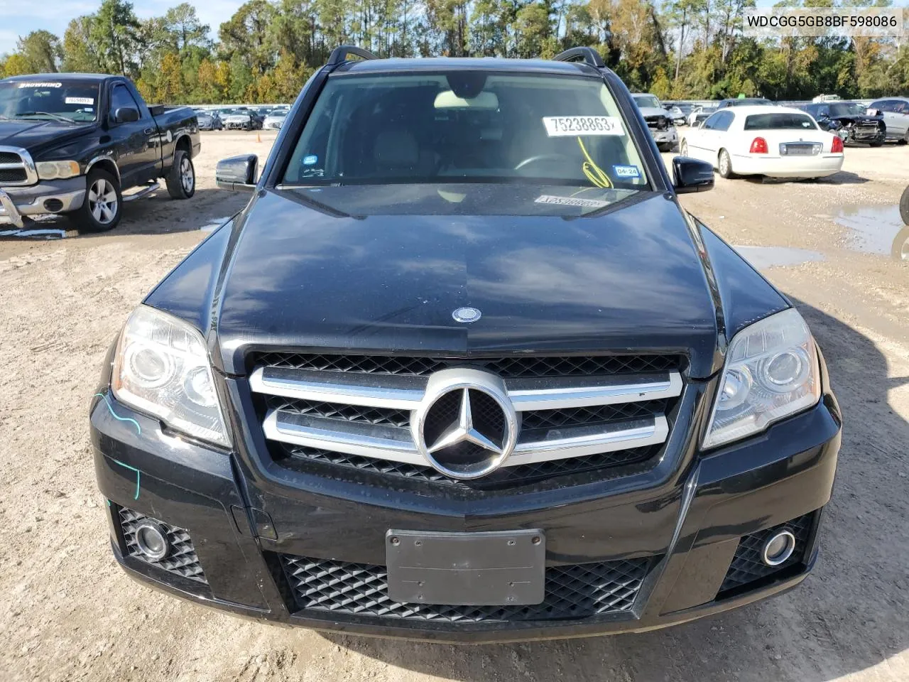 2011 Mercedes-Benz Glk 350 VIN: WDCGG5GB8BF598086 Lot: 67445244