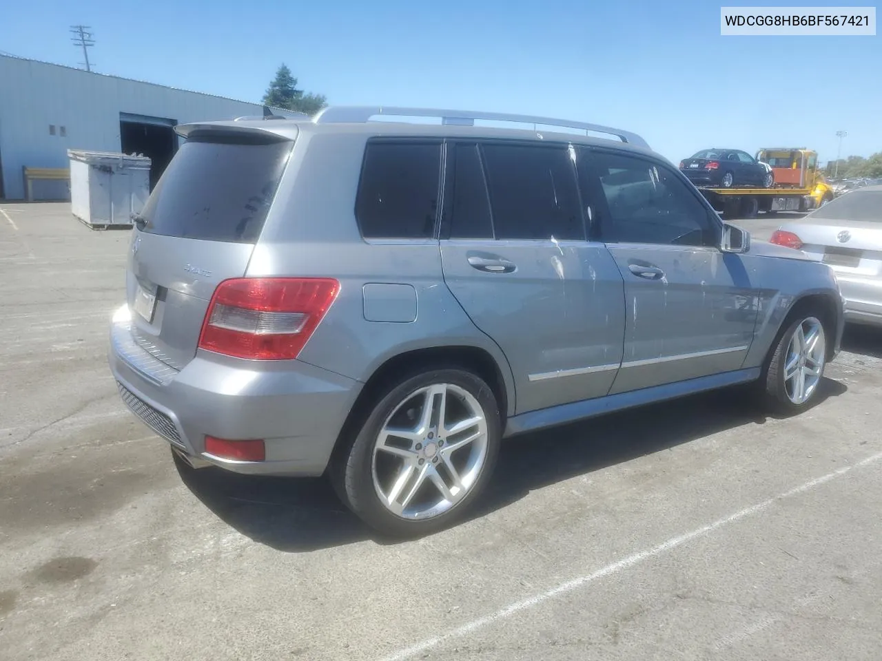 2011 Mercedes-Benz Glk 350 4Matic VIN: WDCGG8HB6BF567421 Lot: 68021814