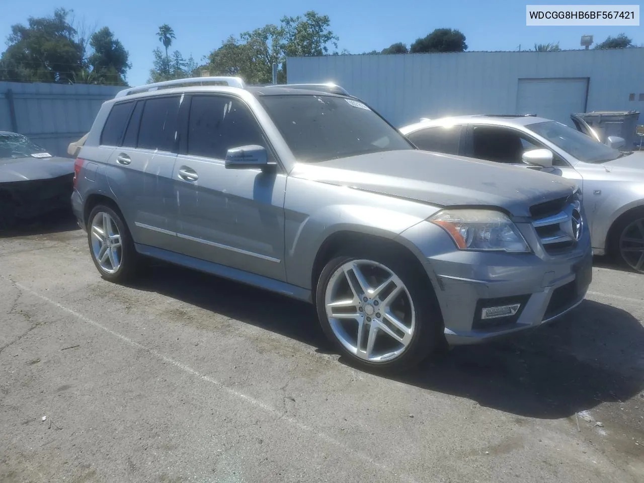 2011 Mercedes-Benz Glk 350 4Matic VIN: WDCGG8HB6BF567421 Lot: 68021814