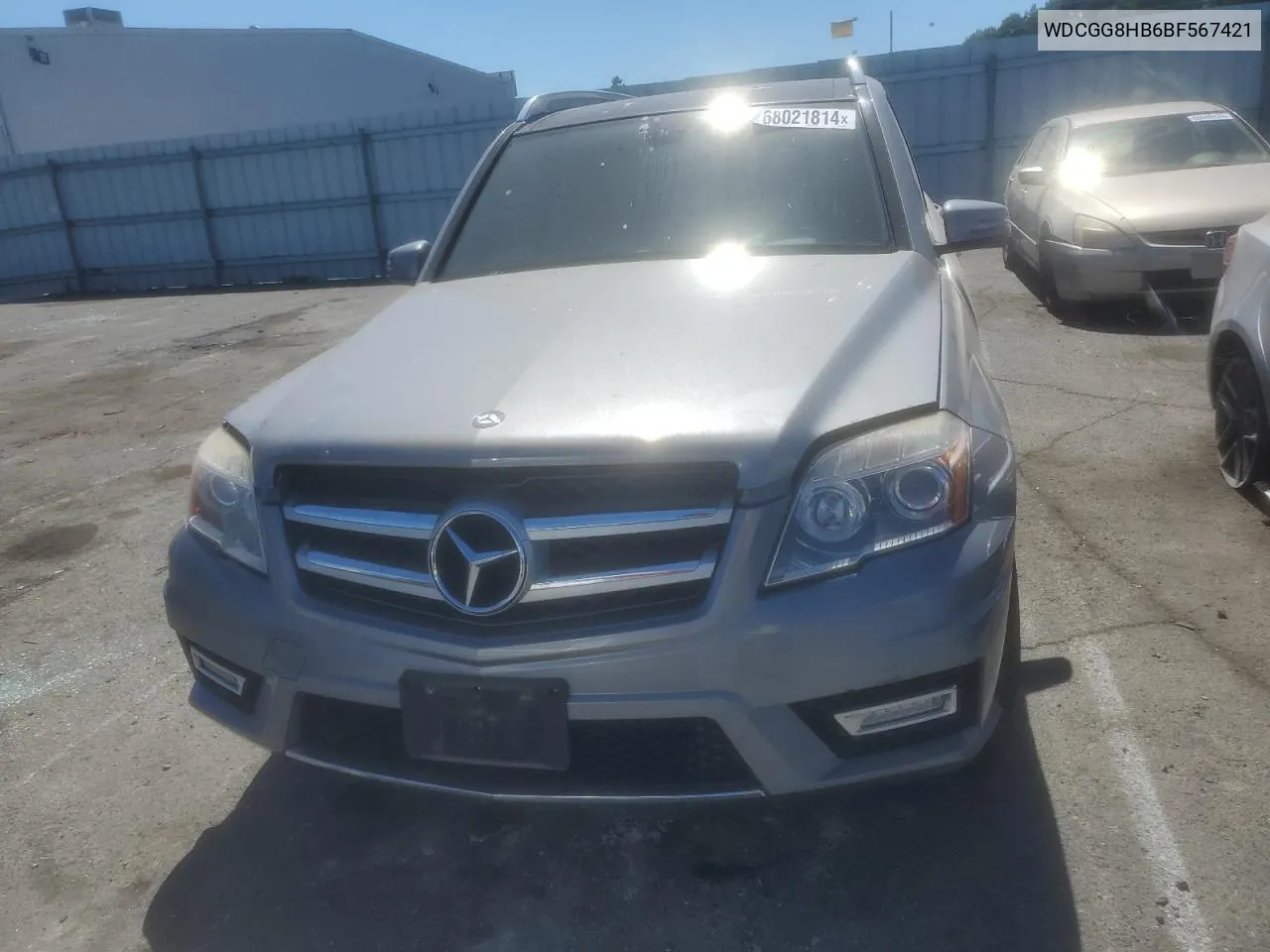 2011 Mercedes-Benz Glk 350 4Matic VIN: WDCGG8HB6BF567421 Lot: 68021814