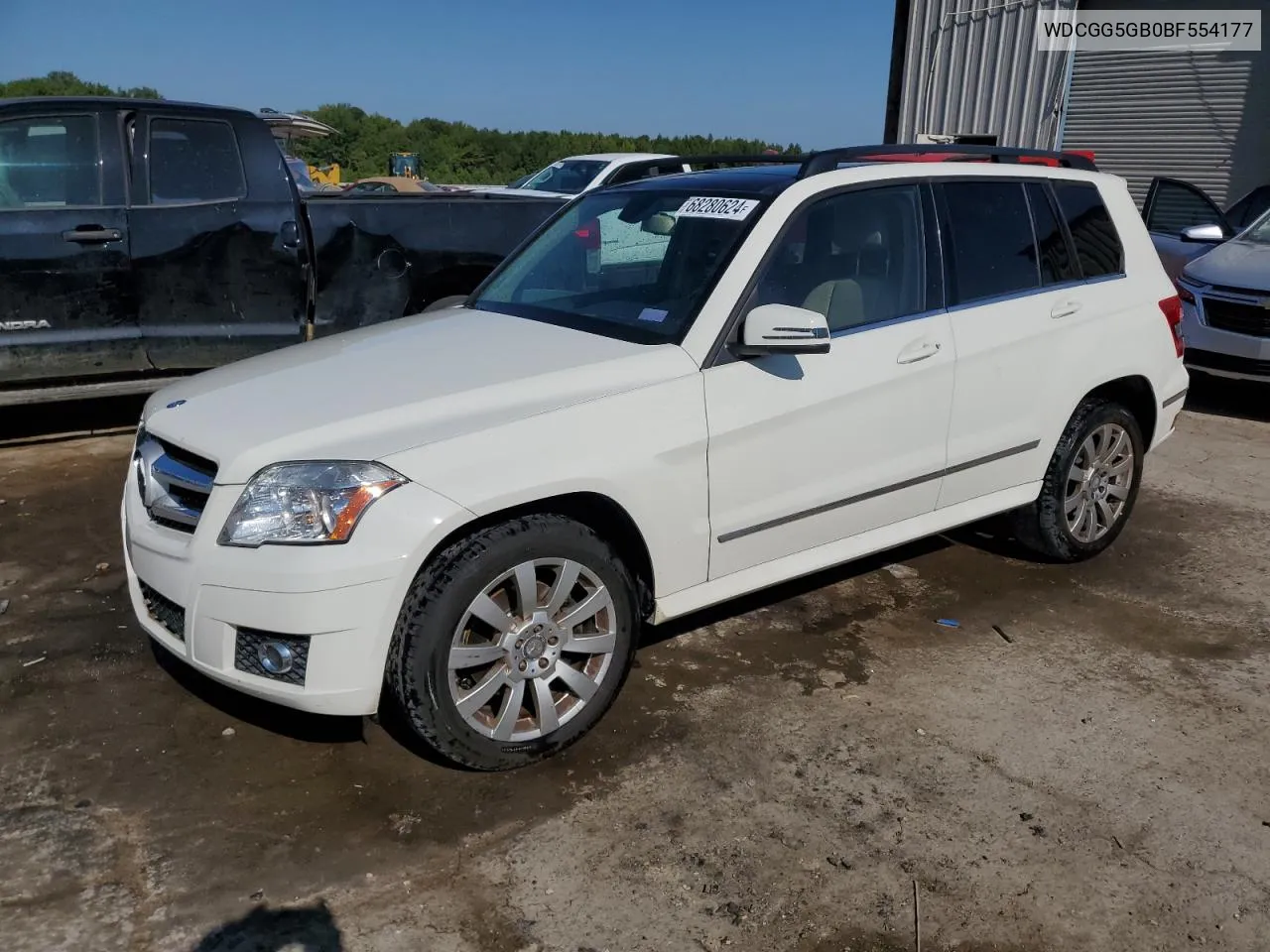 2011 Mercedes-Benz Glk 350 VIN: WDCGG5GB0BF554177 Lot: 68280624