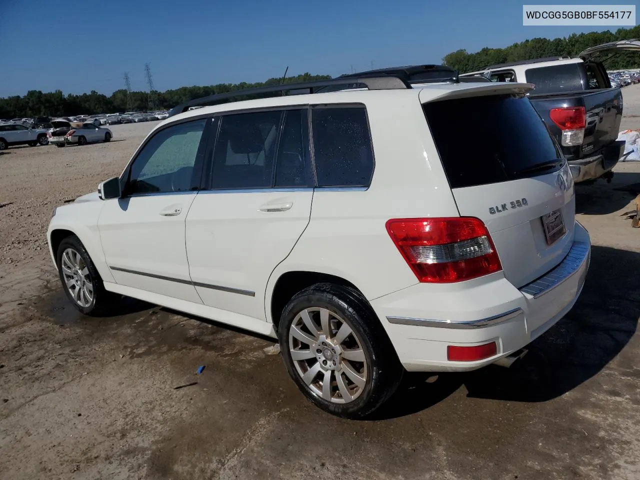 2011 Mercedes-Benz Glk 350 VIN: WDCGG5GB0BF554177 Lot: 68280624