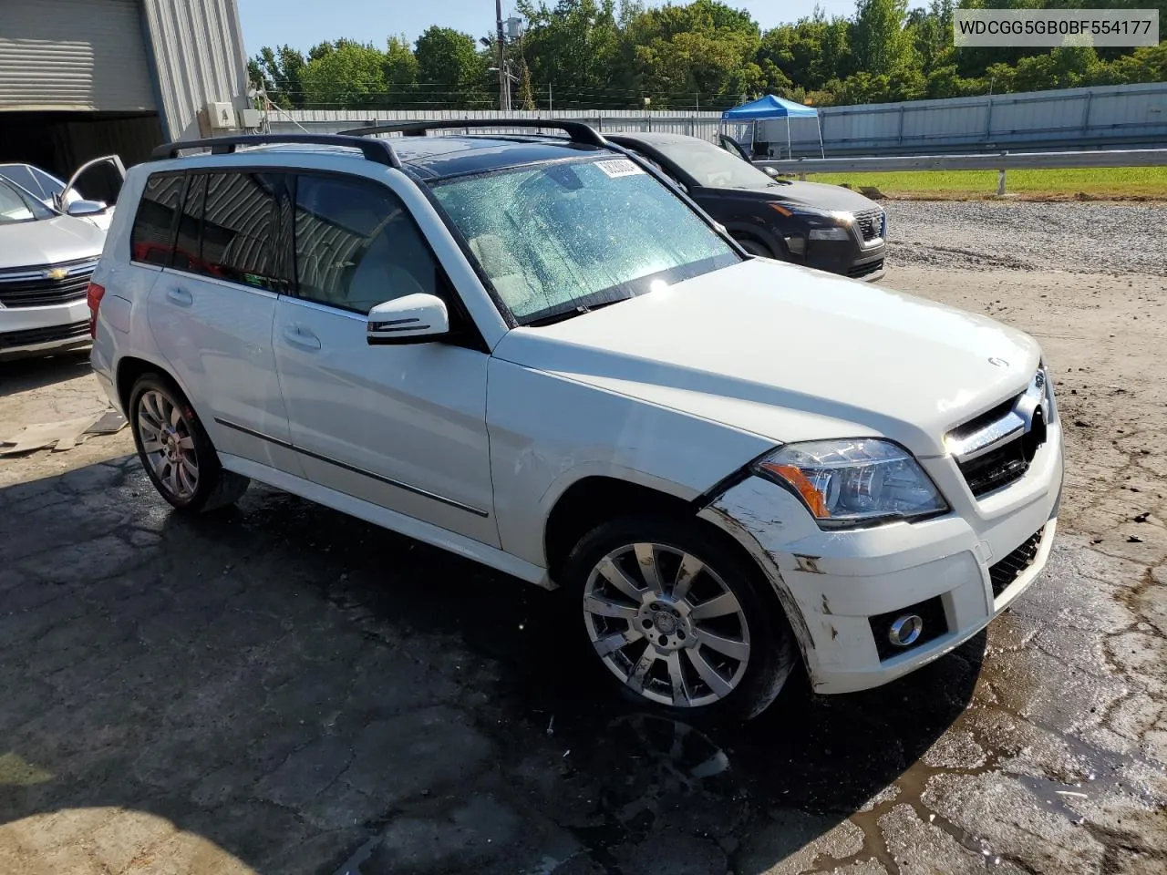 2011 Mercedes-Benz Glk 350 VIN: WDCGG5GB0BF554177 Lot: 68280624