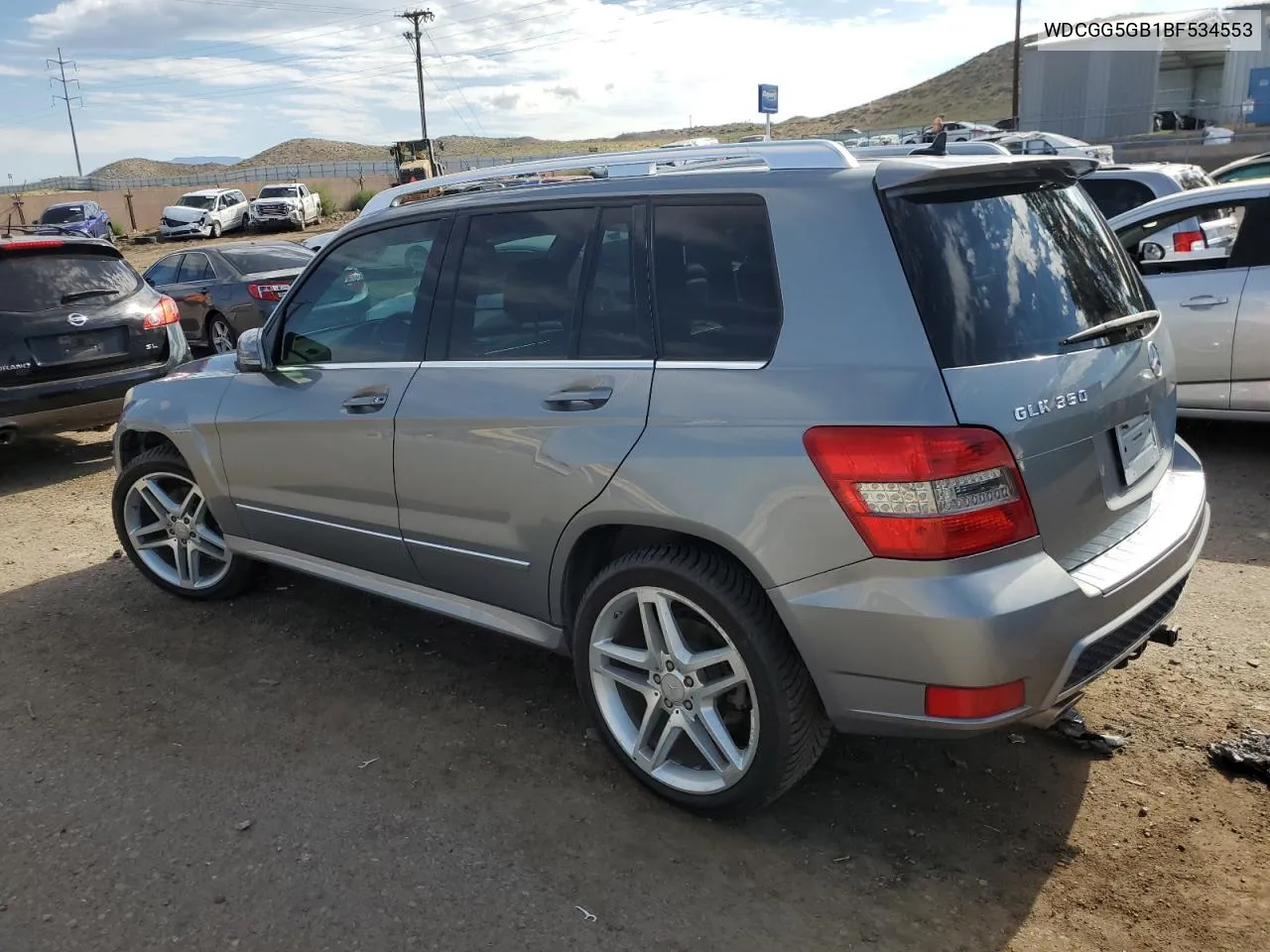 2011 Mercedes-Benz Glk 350 VIN: WDCGG5GB1BF534553 Lot: 68680894