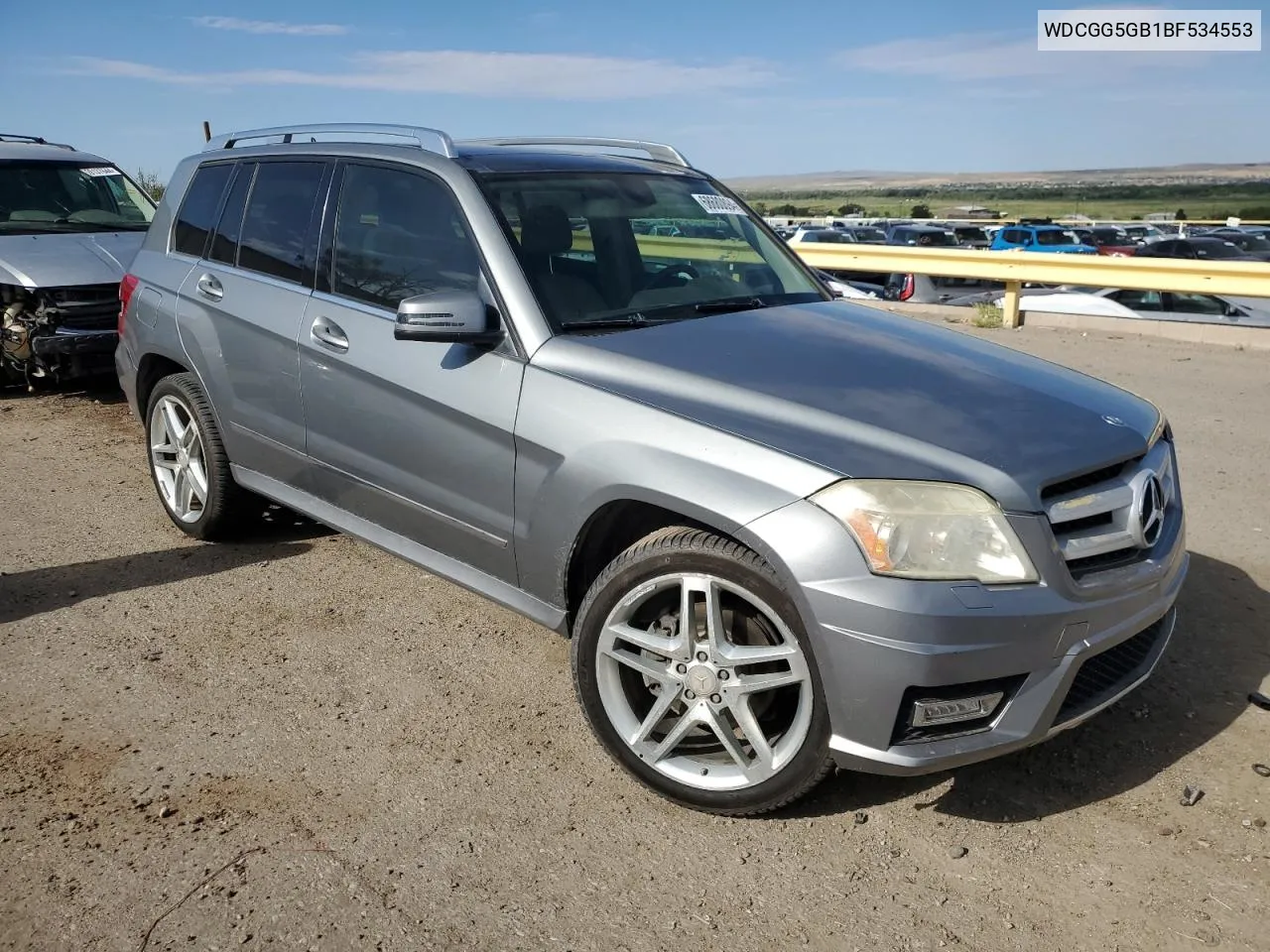 2011 Mercedes-Benz Glk 350 VIN: WDCGG5GB1BF534553 Lot: 68680894