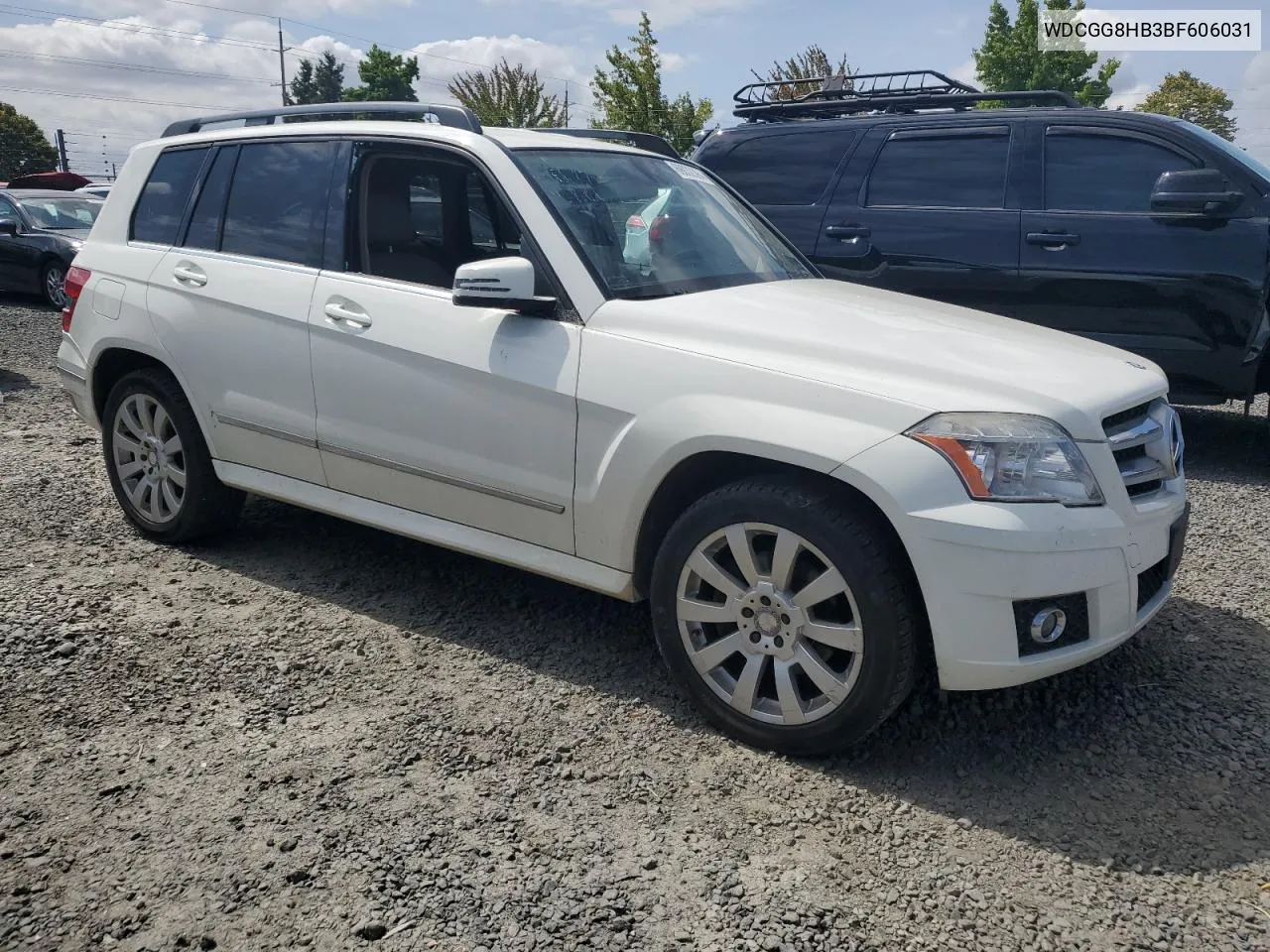 2011 Mercedes-Benz Glk 350 4Matic VIN: WDCGG8HB3BF606031 Lot: 69032394