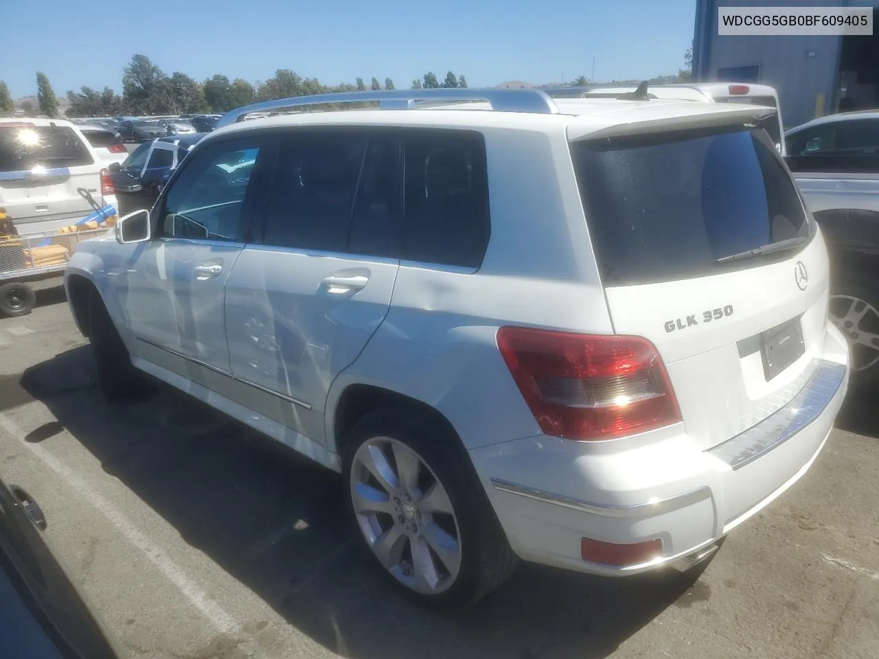 2011 Mercedes-Benz Glk 350 VIN: WDCGG5GB0BF609405 Lot: 70653754