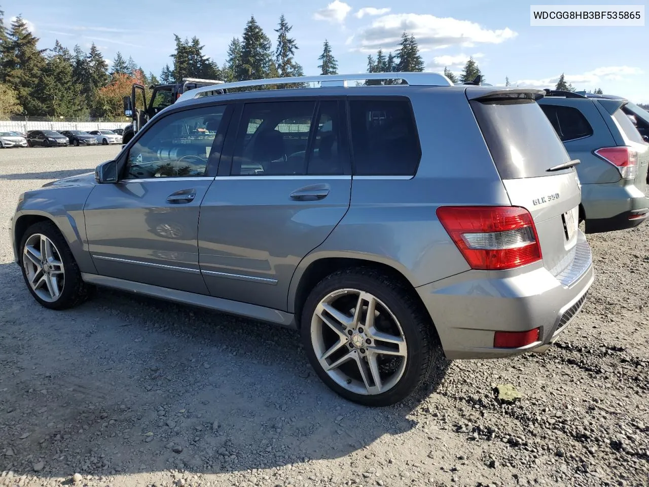 2011 Mercedes-Benz Glk 350 4Matic VIN: WDCGG8HB3BF535865 Lot: 72082854