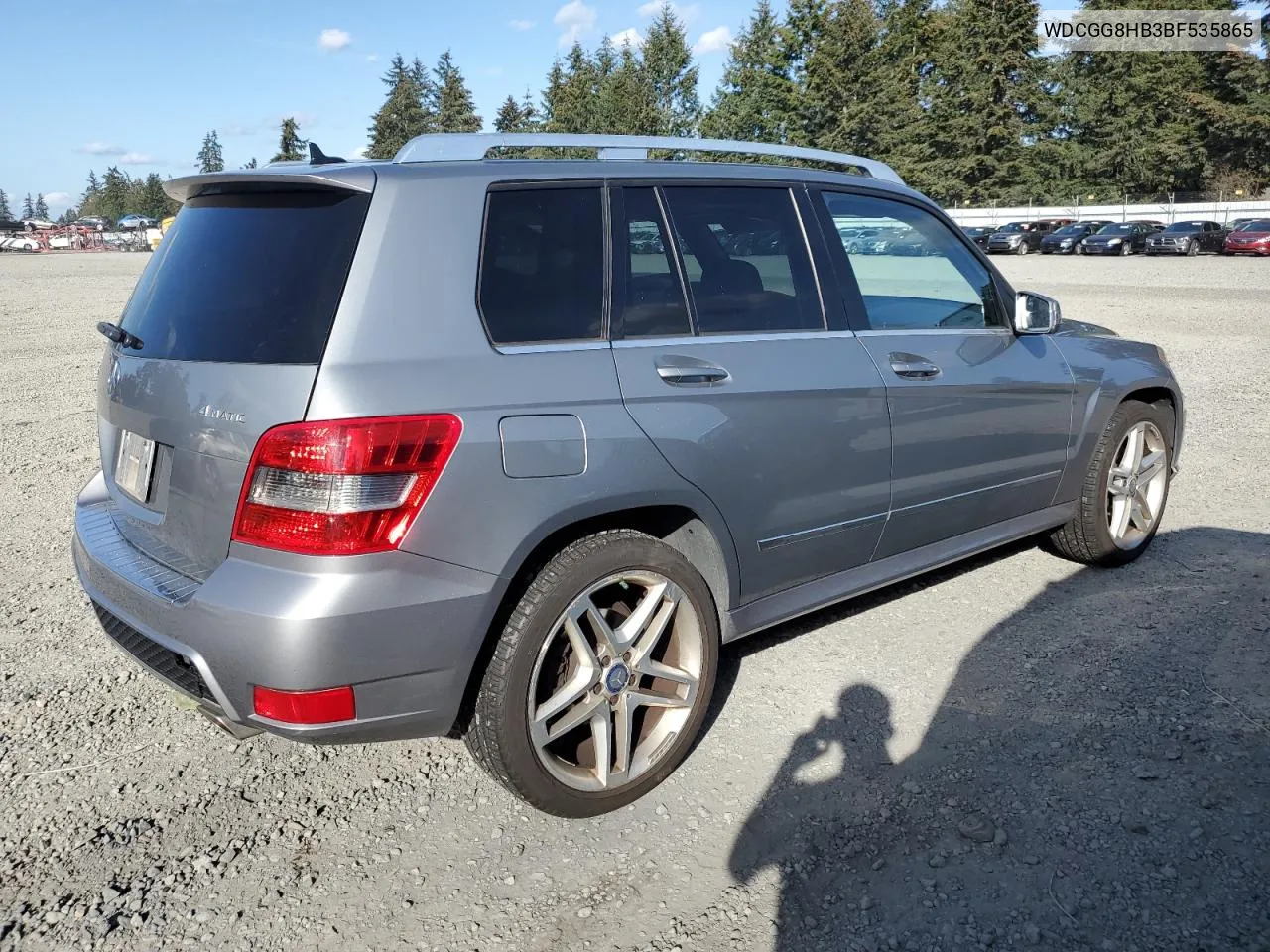 2011 Mercedes-Benz Glk 350 4Matic VIN: WDCGG8HB3BF535865 Lot: 72082854