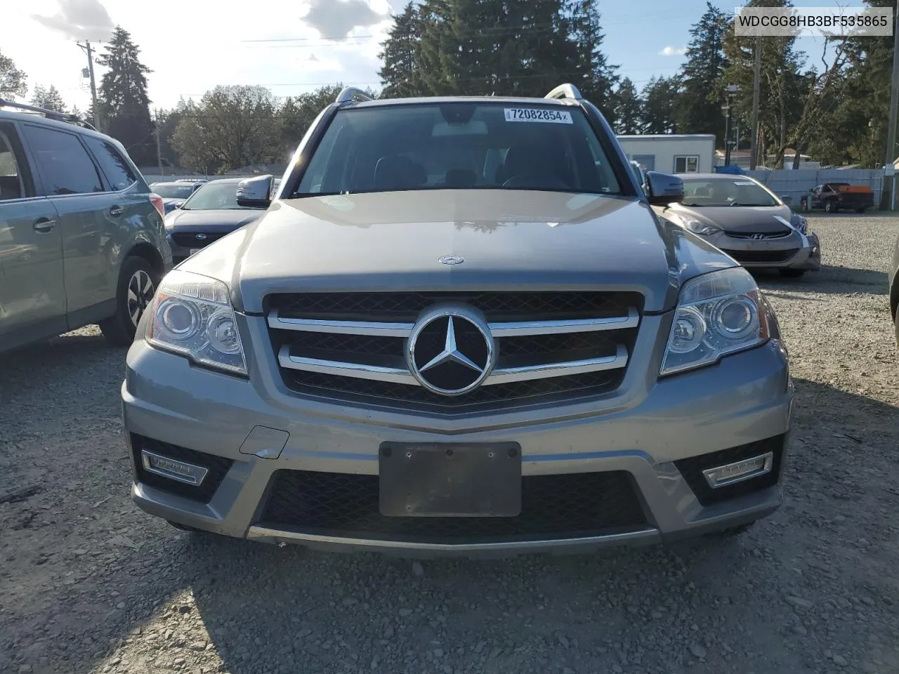 2011 Mercedes-Benz Glk 350 4Matic VIN: WDCGG8HB3BF535865 Lot: 72082854