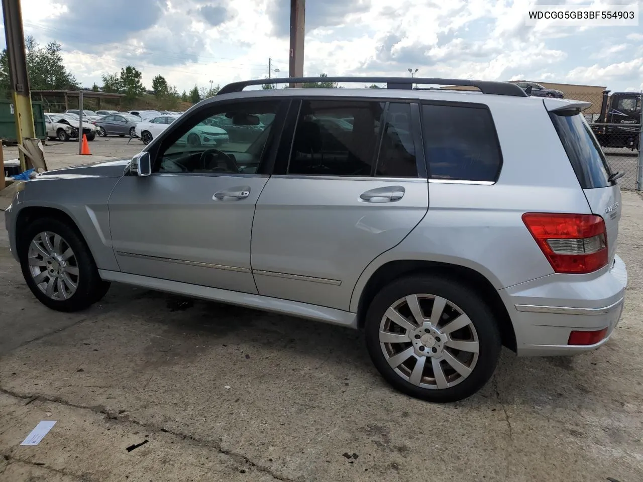 2011 Mercedes-Benz Glk 350 VIN: WDCGG5GB3BF554903 Lot: 72188064