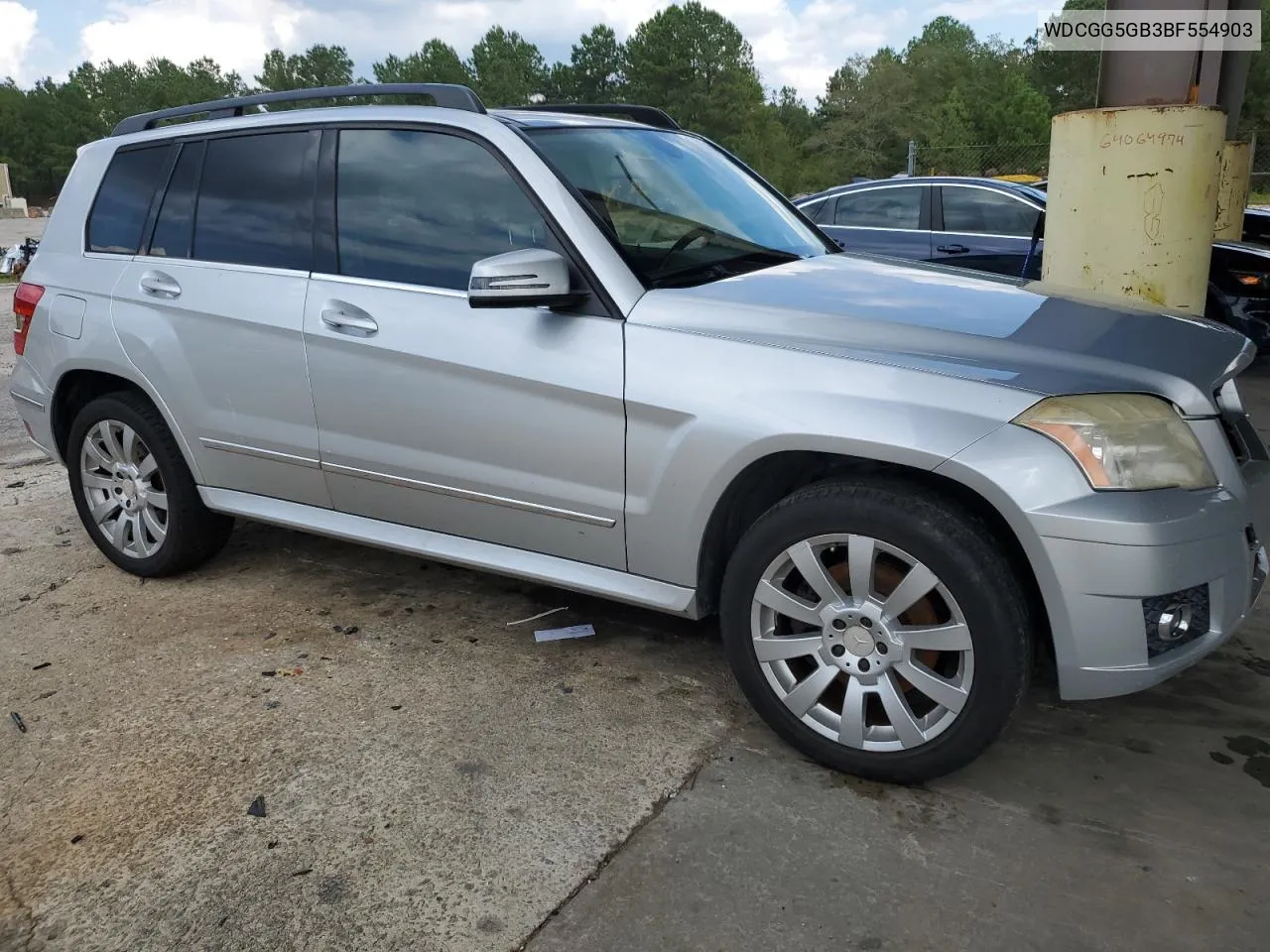 2011 Mercedes-Benz Glk 350 VIN: WDCGG5GB3BF554903 Lot: 72188064