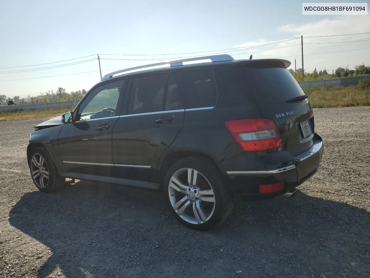 2011 Mercedes-Benz Glk 350 4Matic VIN: WDCGG8HB1BF691094 Lot: 72580494