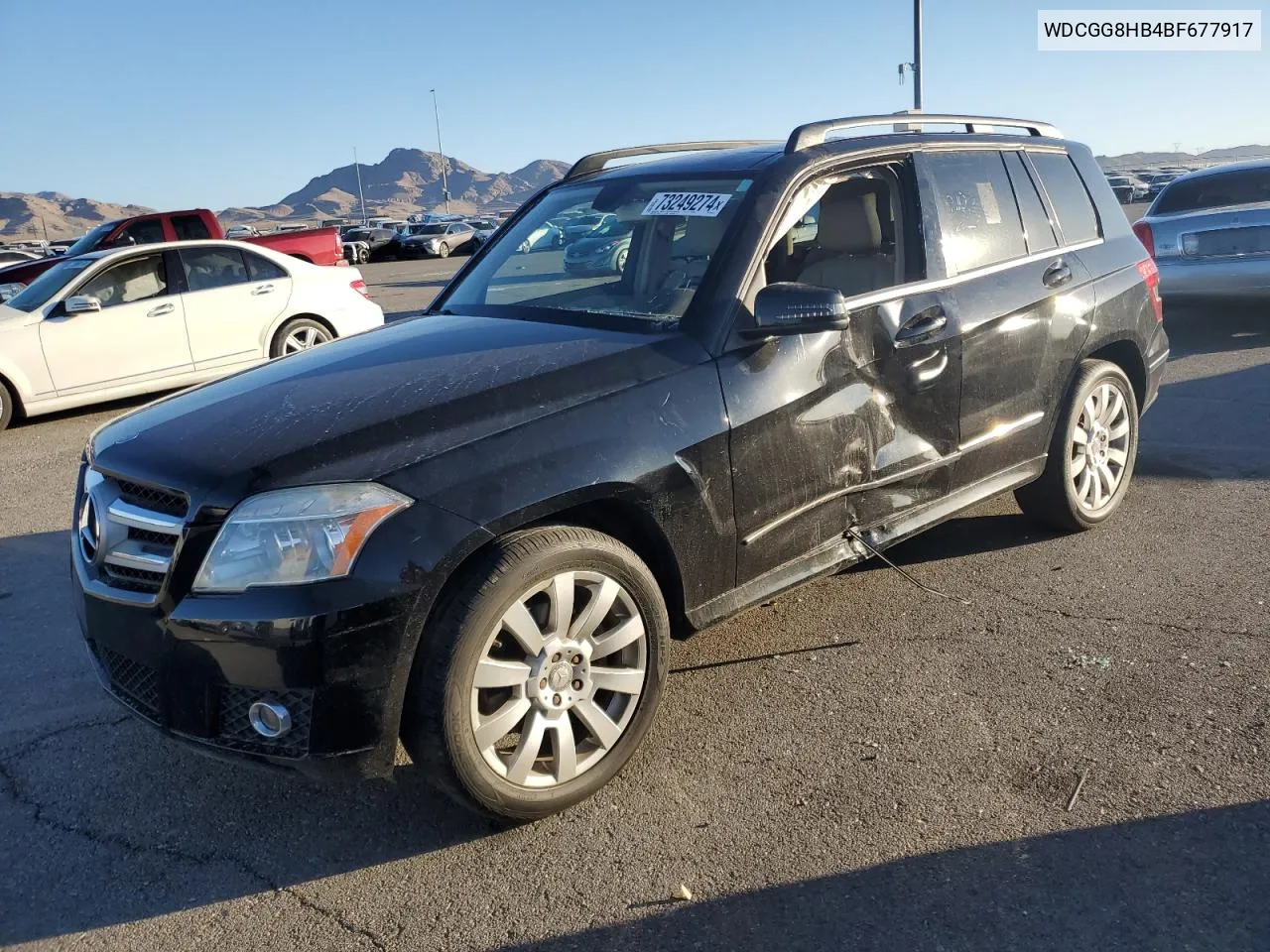 2011 Mercedes-Benz Glk 350 4Matic VIN: WDCGG8HB4BF677917 Lot: 73249274