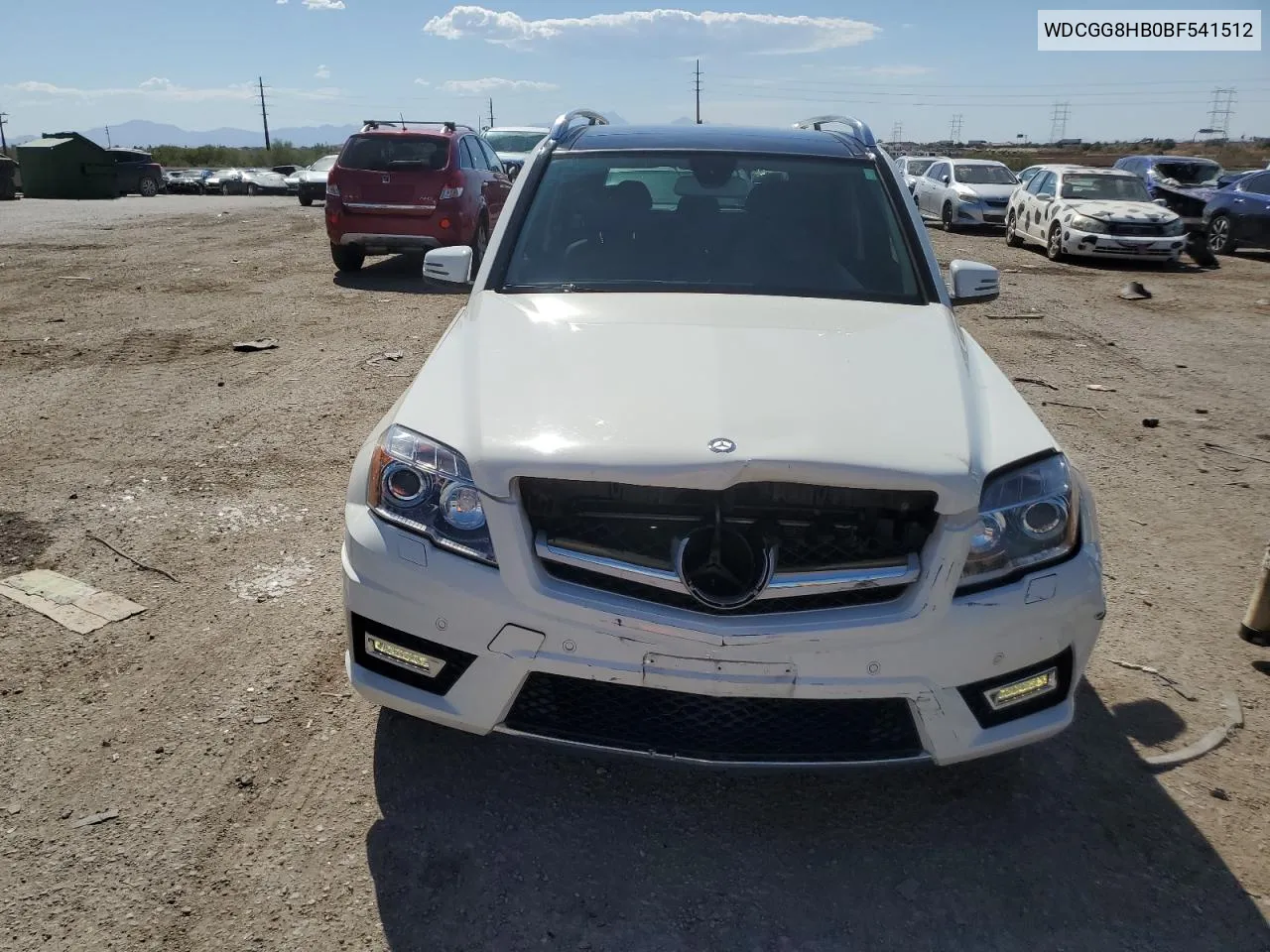 2011 Mercedes-Benz Glk 350 4Matic VIN: WDCGG8HB0BF541512 Lot: 74757634