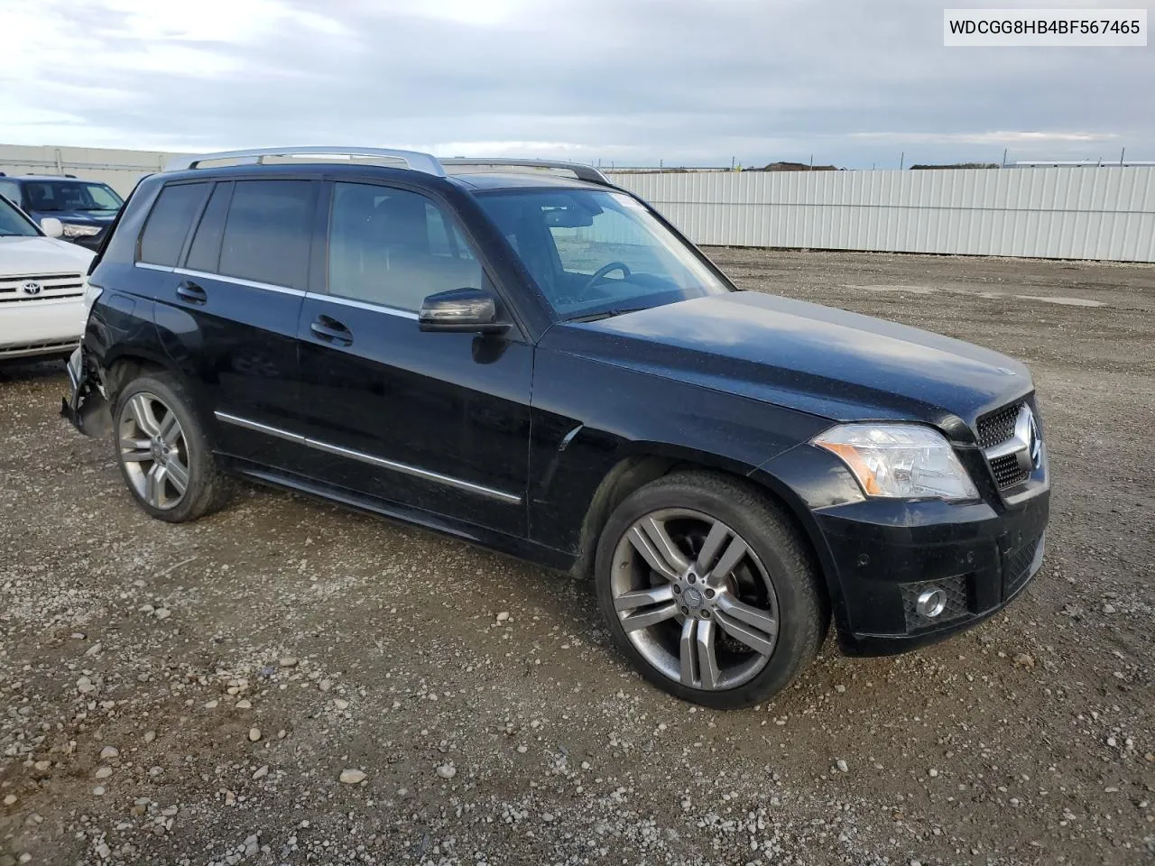 2011 Mercedes-Benz Glk 350 4Matic VIN: WDCGG8HB4BF567465 Lot: 75334534