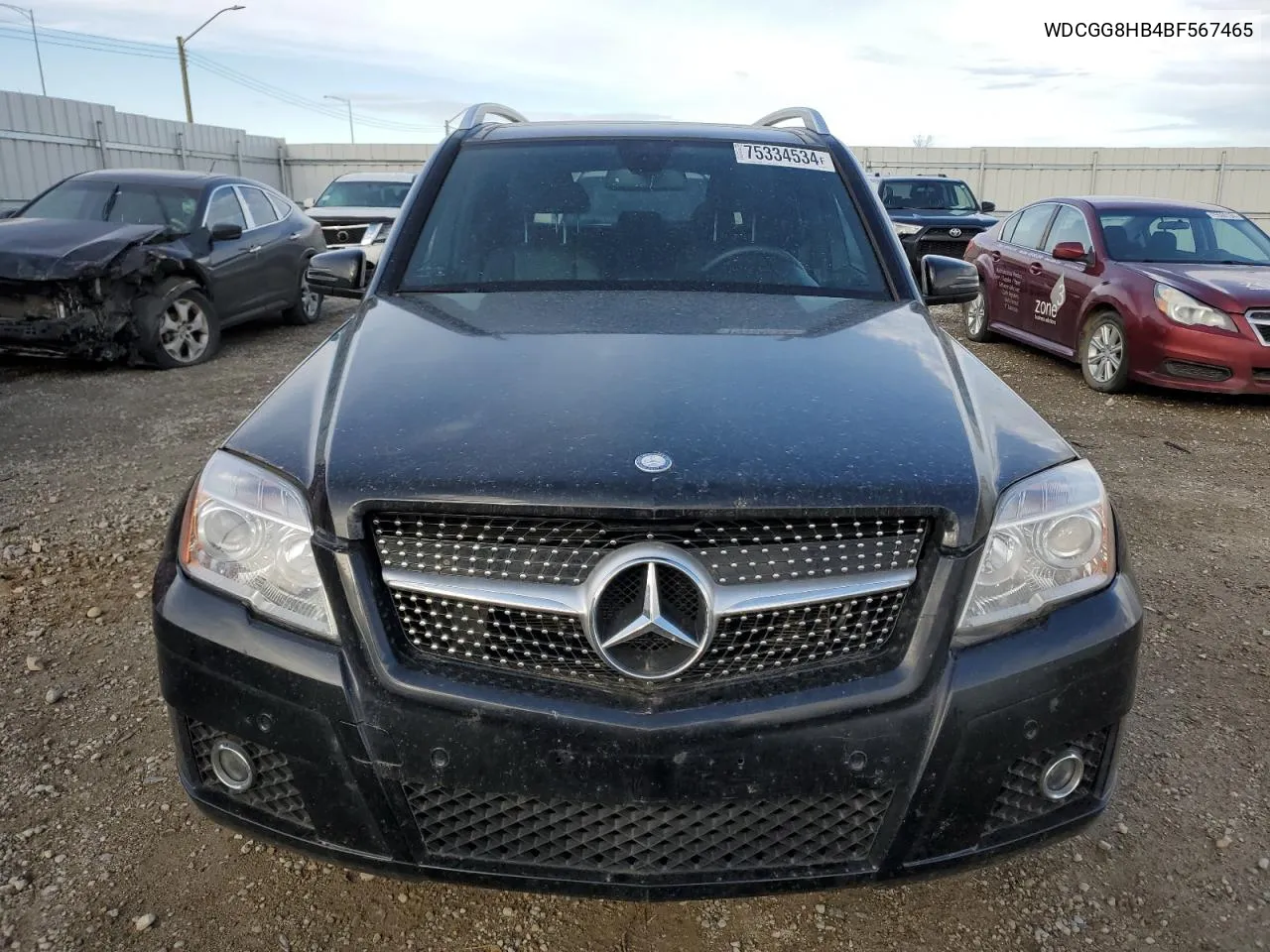 2011 Mercedes-Benz Glk 350 4Matic VIN: WDCGG8HB4BF567465 Lot: 75334534