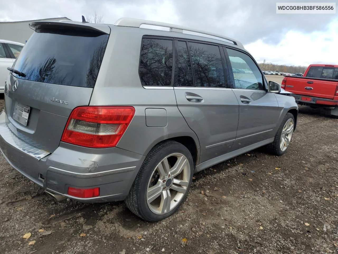 2011 Mercedes-Benz Glk 350 4Matic VIN: WDCGG8HB3BF586556 Lot: 75873234