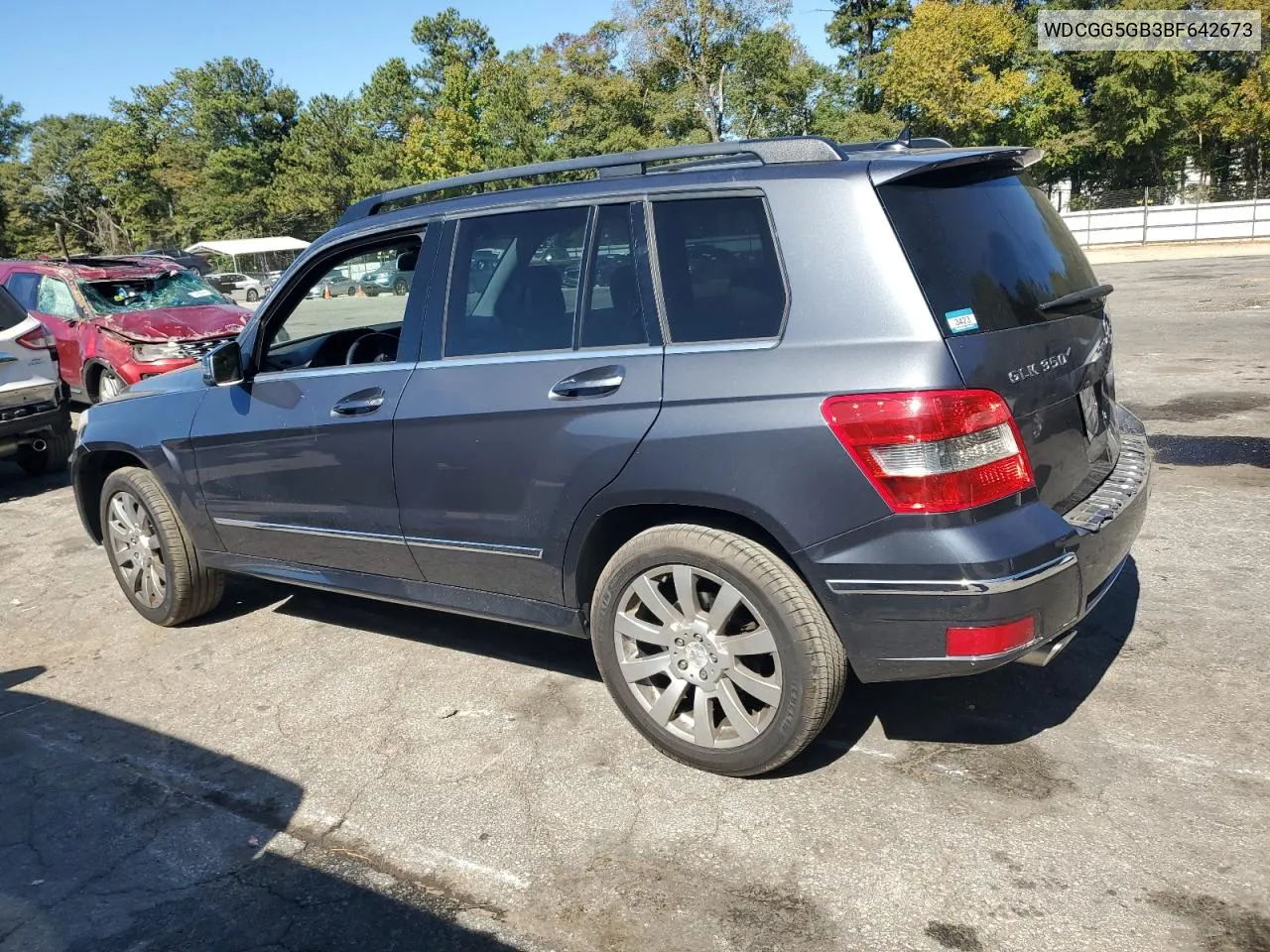 2011 Mercedes-Benz Glk 350 VIN: WDCGG5GB3BF642673 Lot: 76402024