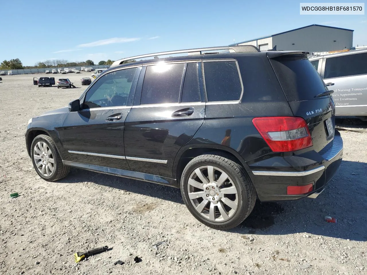 2011 Mercedes-Benz Glk 350 4Matic VIN: WDCGG8HB1BF681570 Lot: 77035124