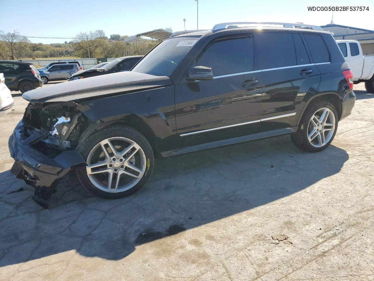 2011 Mercedes-Benz Glk 350 VIN: WDCGG5GB2BF537574 Lot: 77131984