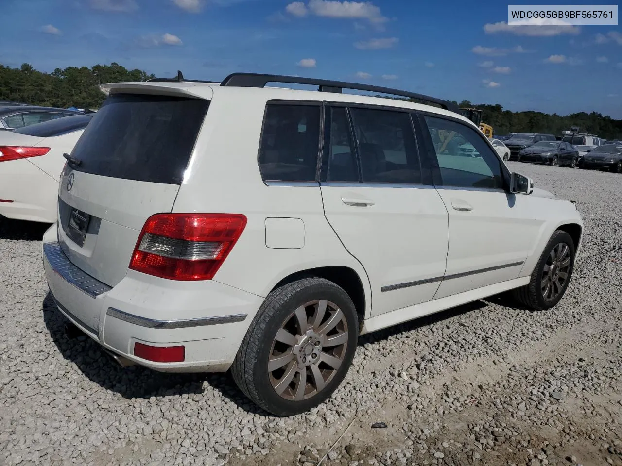 2011 Mercedes-Benz Glk 350 VIN: WDCGG5GB9BF565761 Lot: 77655514