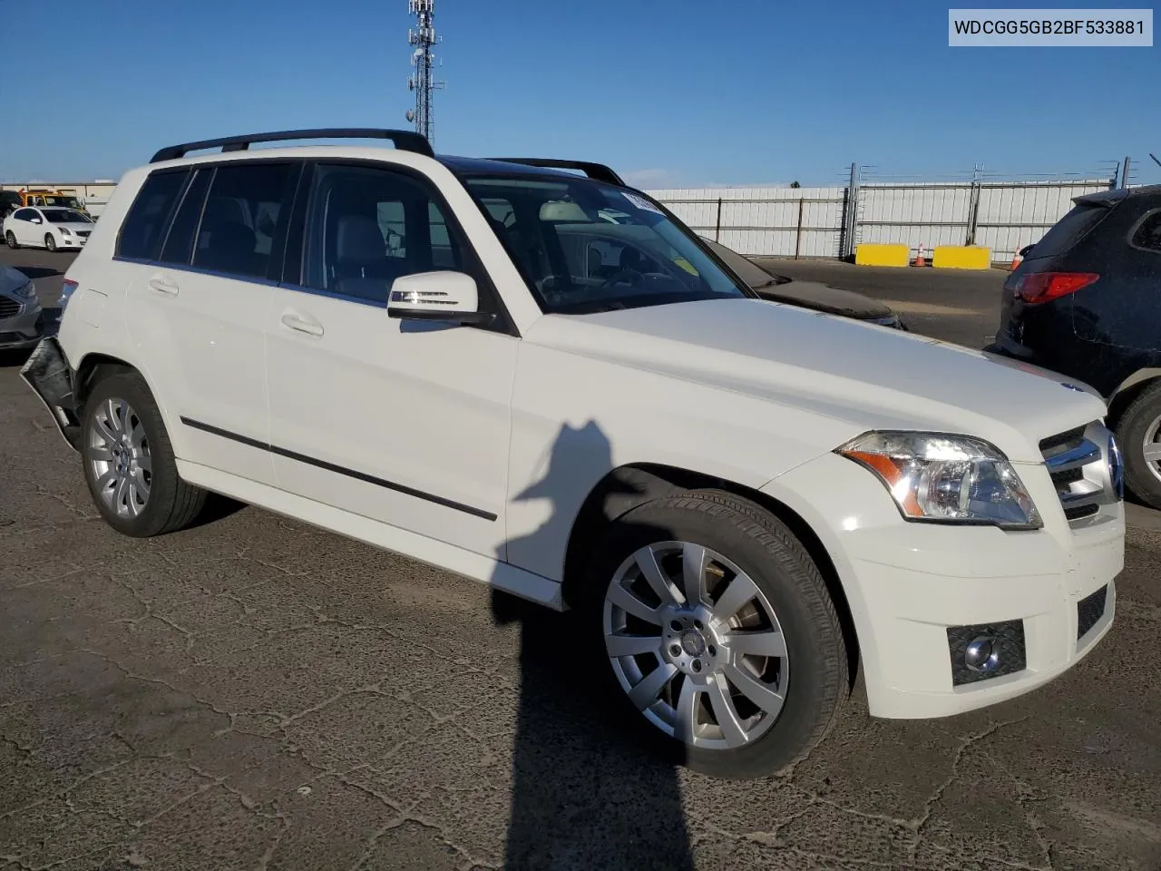 2011 Mercedes-Benz Glk 350 VIN: WDCGG5GB2BF533881 Lot: 78539664