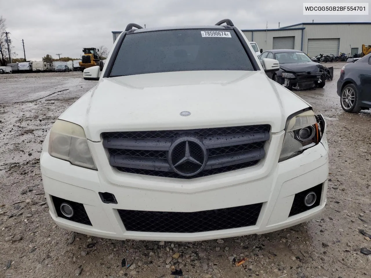 2011 Mercedes-Benz Glk 350 VIN: WDCGG5GB2BF554701 Lot: 78590674