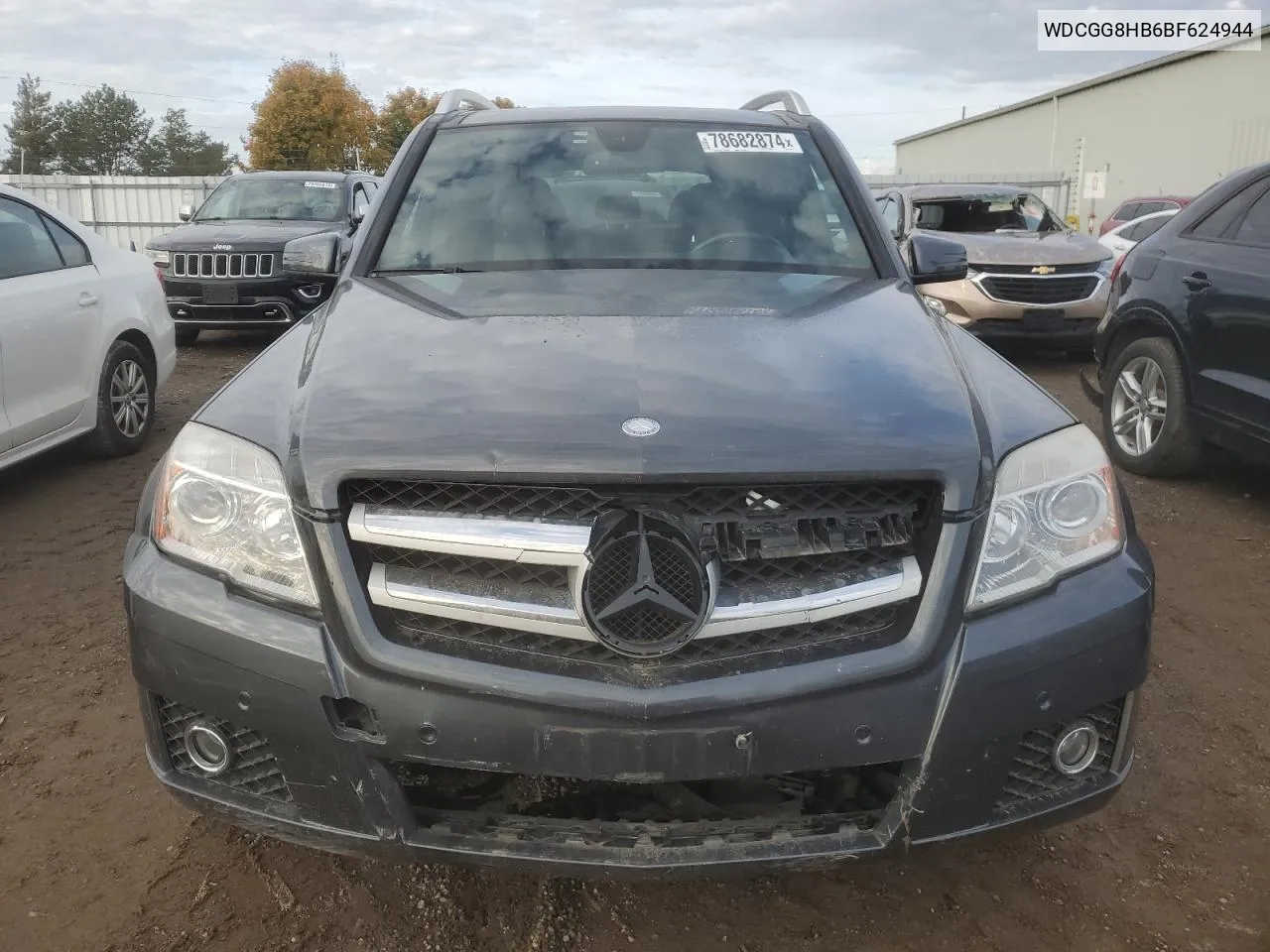 2011 Mercedes-Benz Glk 350 4Matic VIN: WDCGG8HB6BF624944 Lot: 78682874