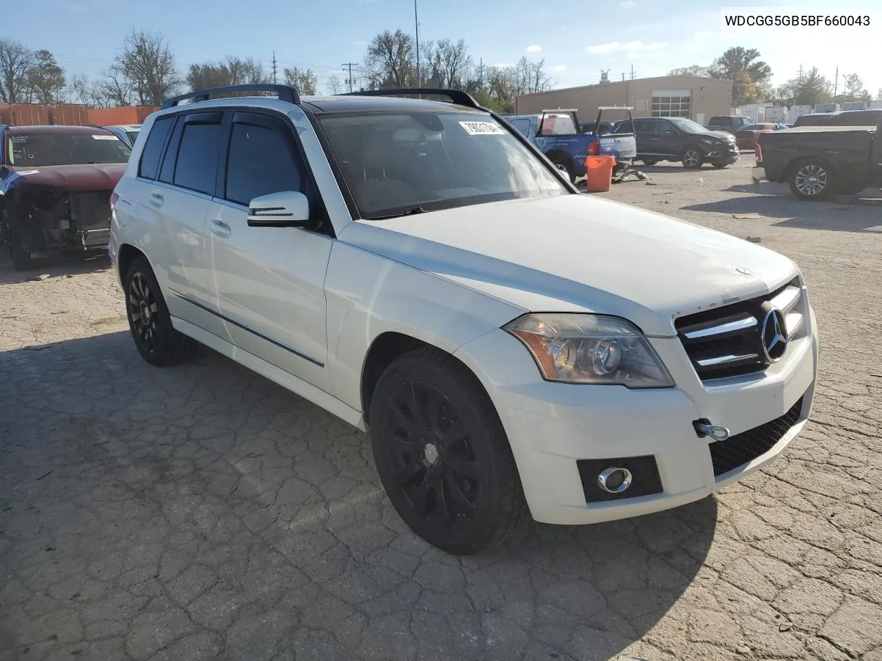 2011 Mercedes-Benz Glk 350 VIN: WDCGG5GB5BF660043 Lot: 79031704