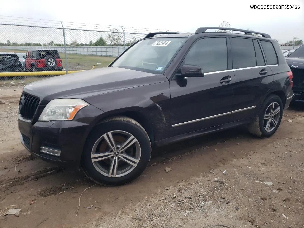 2011 Mercedes-Benz Glk 350 VIN: WDCGG5GB9BF550466 Lot: 79321814