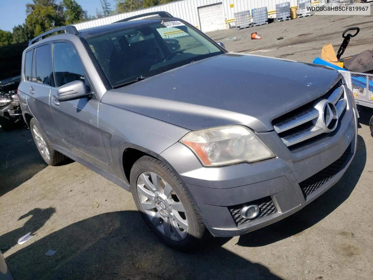 2012 Mercedes-Benz Glk 350 4Matic VIN: WDCGG8HB5CF819967 Lot: 50758854