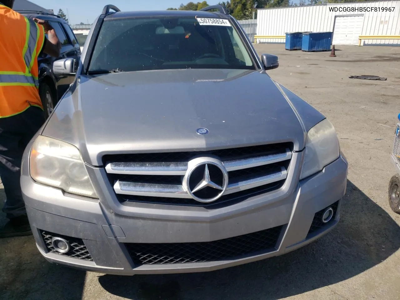 2012 Mercedes-Benz Glk 350 4Matic VIN: WDCGG8HB5CF819967 Lot: 50758854