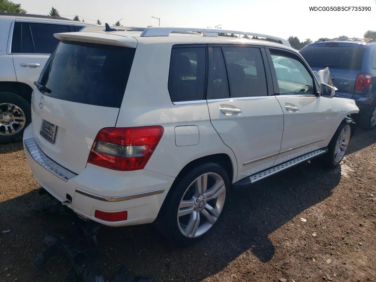 2012 Mercedes-Benz Glk 350 VIN: WDCGG5GB5CF735390 Lot: 60113404