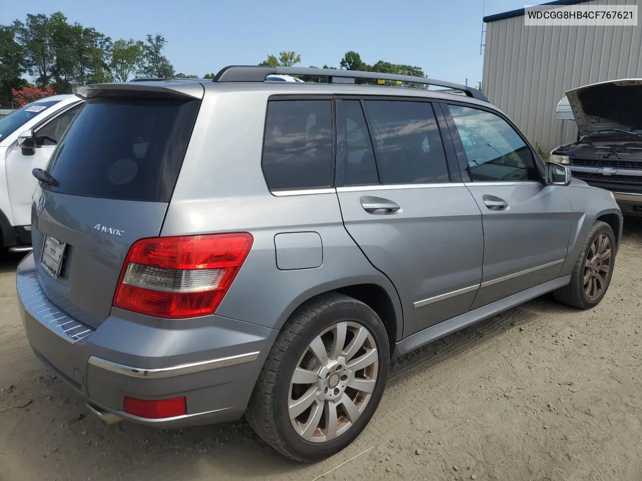 2012 Mercedes-Benz Glk 350 4Matic VIN: WDCGG8HB4CF767621 Lot: 63097544