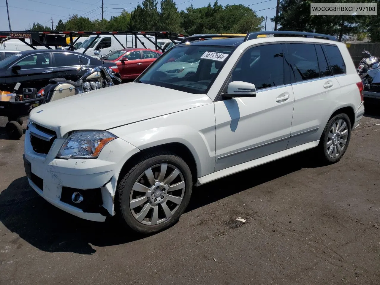 2012 Mercedes-Benz Glk 350 4Matic VIN: WDCGG8HBXCF797108 Lot: 65861064