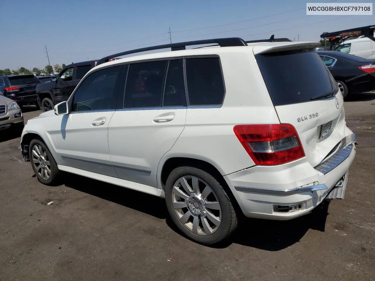 2012 Mercedes-Benz Glk 350 4Matic VIN: WDCGG8HBXCF797108 Lot: 65861064