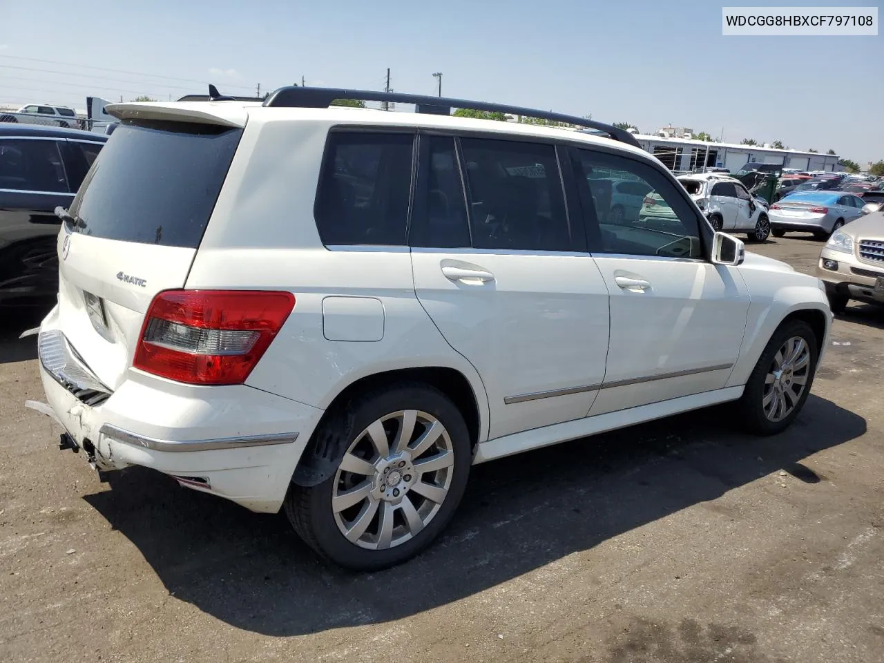 2012 Mercedes-Benz Glk 350 4Matic VIN: WDCGG8HBXCF797108 Lot: 65861064