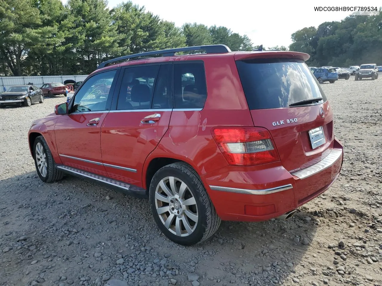 2012 Mercedes-Benz Glk 350 4Matic VIN: WDCGG8HB9CF789534 Lot: 70130904